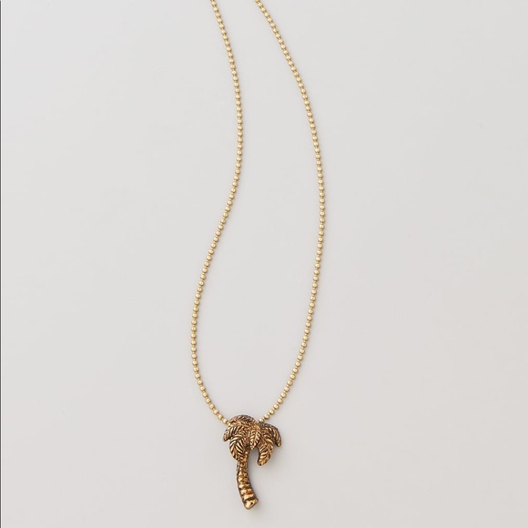 Maison Scotch Palm Tree Necklace - Picture 2 of 5